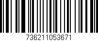 Código de barras (EAN, GTIN, SKU, ISBN): '736211053671'