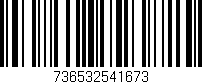 Código de barras (EAN, GTIN, SKU, ISBN): '736532541673'