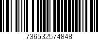 Código de barras (EAN, GTIN, SKU, ISBN): '736532574848'