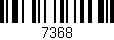 Código de barras (EAN, GTIN, SKU, ISBN): '7368'