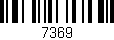 Código de barras (EAN, GTIN, SKU, ISBN): '7369'