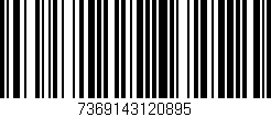 Código de barras (EAN, GTIN, SKU, ISBN): '7369143120895'