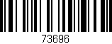 Código de barras (EAN, GTIN, SKU, ISBN): '73696'