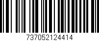 Código de barras (EAN, GTIN, SKU, ISBN): '737052124414'