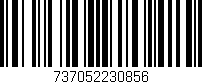 Código de barras (EAN, GTIN, SKU, ISBN): '737052230856'