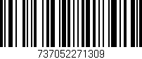 Código de barras (EAN, GTIN, SKU, ISBN): '737052271309'