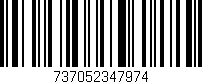 Código de barras (EAN, GTIN, SKU, ISBN): '737052347974'