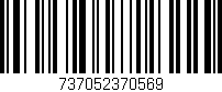 Código de barras (EAN, GTIN, SKU, ISBN): '737052370569'