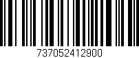 Código de barras (EAN, GTIN, SKU, ISBN): '737052412900'