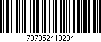 Código de barras (EAN, GTIN, SKU, ISBN): '737052413204'