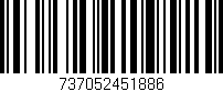 Código de barras (EAN, GTIN, SKU, ISBN): '737052451886'