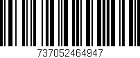 Código de barras (EAN, GTIN, SKU, ISBN): '737052464947'