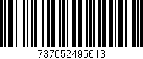 Código de barras (EAN, GTIN, SKU, ISBN): '737052495613'