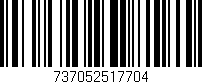 Código de barras (EAN, GTIN, SKU, ISBN): '737052517704'