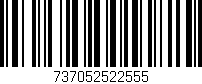 Código de barras (EAN, GTIN, SKU, ISBN): '737052522555'