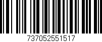 Código de barras (EAN, GTIN, SKU, ISBN): '737052551517'