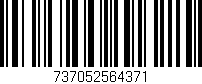 Código de barras (EAN, GTIN, SKU, ISBN): '737052564371'