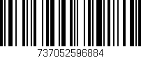 Código de barras (EAN, GTIN, SKU, ISBN): '737052596884'