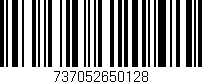 Código de barras (EAN, GTIN, SKU, ISBN): '737052650128'