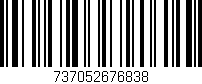 Código de barras (EAN, GTIN, SKU, ISBN): '737052676838'
