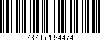 Código de barras (EAN, GTIN, SKU, ISBN): '737052694474'