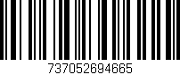 Código de barras (EAN, GTIN, SKU, ISBN): '737052694665'