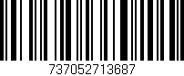 Código de barras (EAN, GTIN, SKU, ISBN): '737052713687'