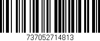 Código de barras (EAN, GTIN, SKU, ISBN): '737052714813'