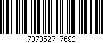 Código de barras (EAN, GTIN, SKU, ISBN): '737052717692'