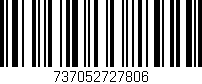 Código de barras (EAN, GTIN, SKU, ISBN): '737052727806'