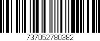 Código de barras (EAN, GTIN, SKU, ISBN): '737052780382'