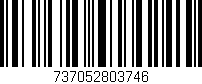 Código de barras (EAN, GTIN, SKU, ISBN): '737052803746'