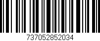 Código de barras (EAN, GTIN, SKU, ISBN): '737052852034'