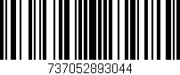 Código de barras (EAN, GTIN, SKU, ISBN): '737052893044'