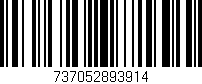 Código de barras (EAN, GTIN, SKU, ISBN): '737052893914'
