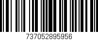 Código de barras (EAN, GTIN, SKU, ISBN): '737052895956'