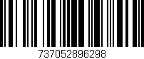 Código de barras (EAN, GTIN, SKU, ISBN): '737052896298'