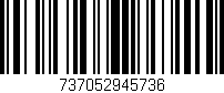 Código de barras (EAN, GTIN, SKU, ISBN): '737052945736'