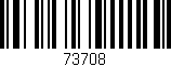 Código de barras (EAN, GTIN, SKU, ISBN): '73708'