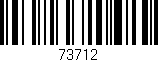 Código de barras (EAN, GTIN, SKU, ISBN): '73712'