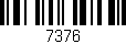 Código de barras (EAN, GTIN, SKU, ISBN): '7376'