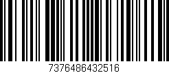 Código de barras (EAN, GTIN, SKU, ISBN): '7376486432516'