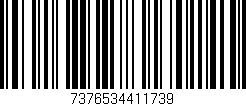 Código de barras (EAN, GTIN, SKU, ISBN): '7376534411739'