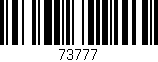 Código de barras (EAN, GTIN, SKU, ISBN): '73777'