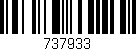 Código de barras (EAN, GTIN, SKU, ISBN): '737933'