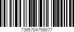 Código de barras (EAN, GTIN, SKU, ISBN): '7385784758877'