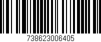 Código de barras (EAN, GTIN, SKU, ISBN): '738623006405'