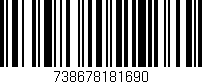 Código de barras (EAN, GTIN, SKU, ISBN): '738678181690'