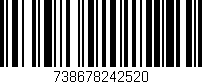 Código de barras (EAN, GTIN, SKU, ISBN): '738678242520'