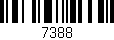 Código de barras (EAN, GTIN, SKU, ISBN): '7388'